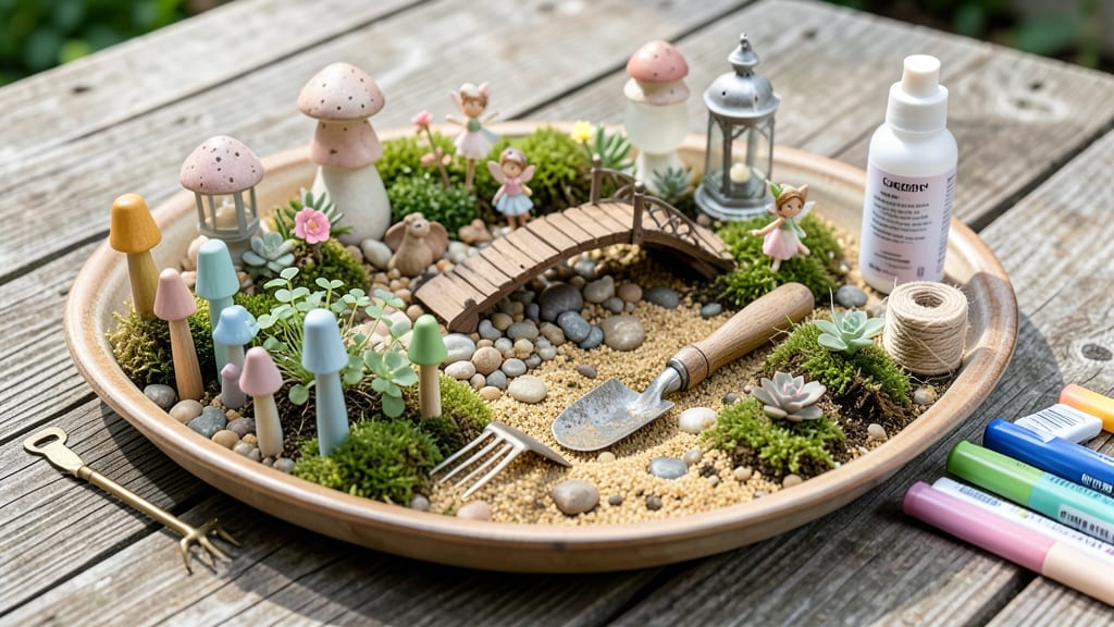 How to Make Fairy Garden Stakes: Sturdy DIY Supports for Climbing Plants