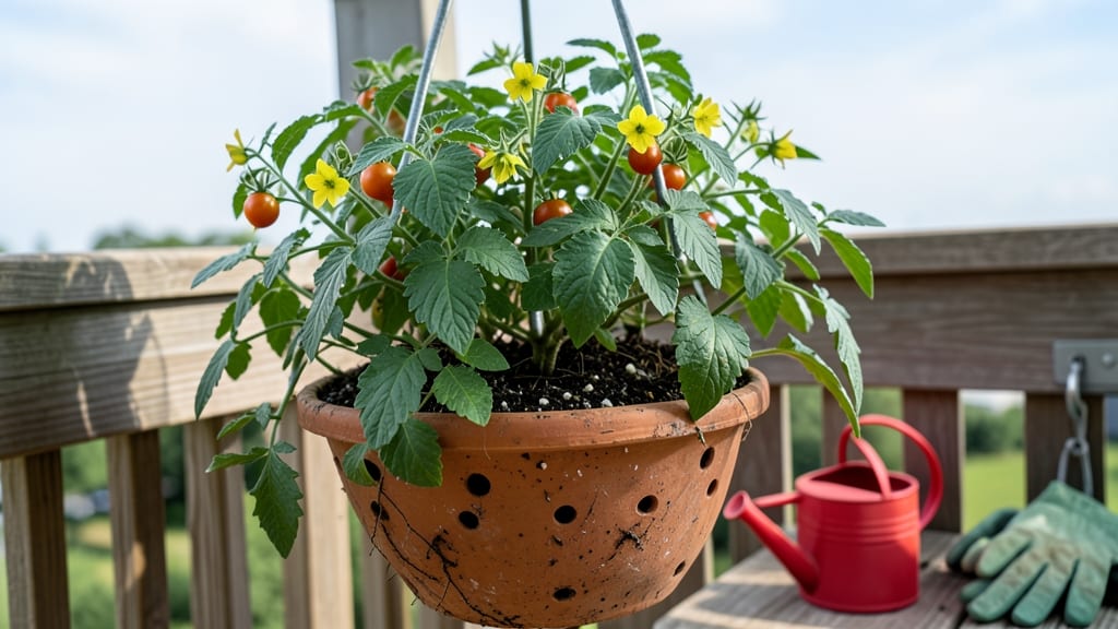How to Grow Hanging Tomato Plants: Vertical Garden Abundance in Small Spaces