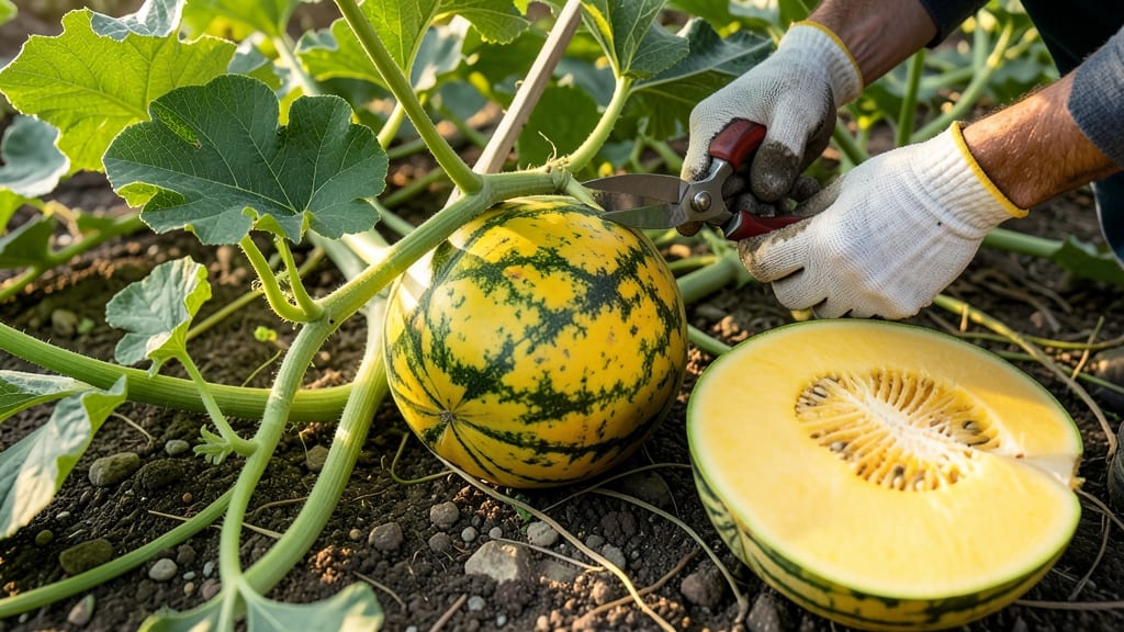 How to Pick a Yellow Watermelon: 3 Tactile Tests for Ripe Sweetness