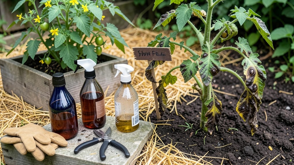 How to Fix Tomato Blight: Boiling Water Barrier That Smothers Spores in Minutes