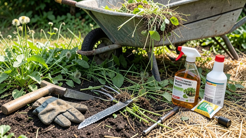 How to Get Rid of Large Weeds: Boiling Water Technique That Kills Roots Instantly