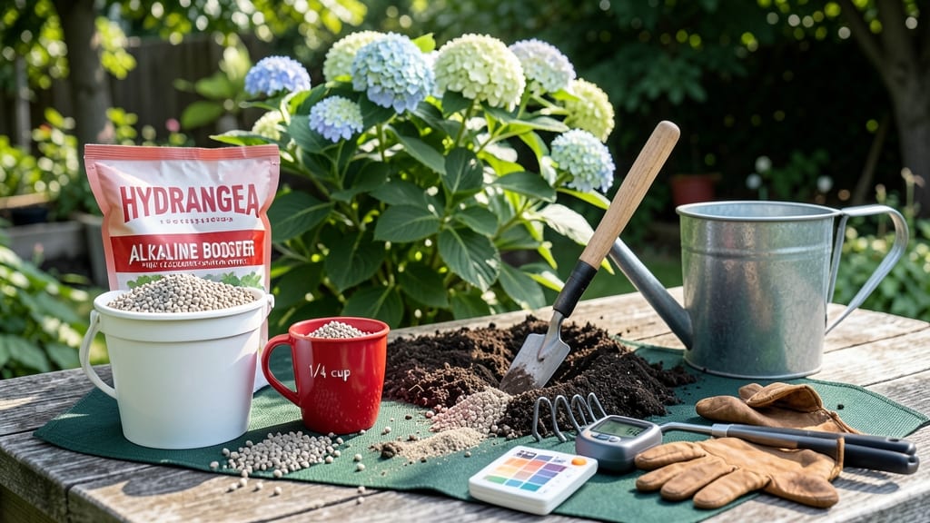 How to Make Soil Alkaline for Hydrangeas: Lime-Based Science for Blue Bloom Magic