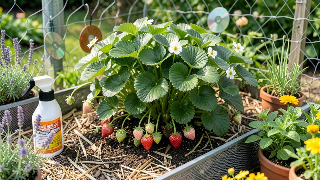 Boiling Water Barrier Method: Permanent Animal Repellent for Strawberry Patches