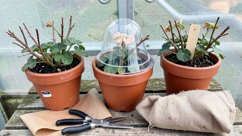 How to Overwinter Geraniums in a Cold Greenhouse: Survival Guide for Frost-Tender Blooms