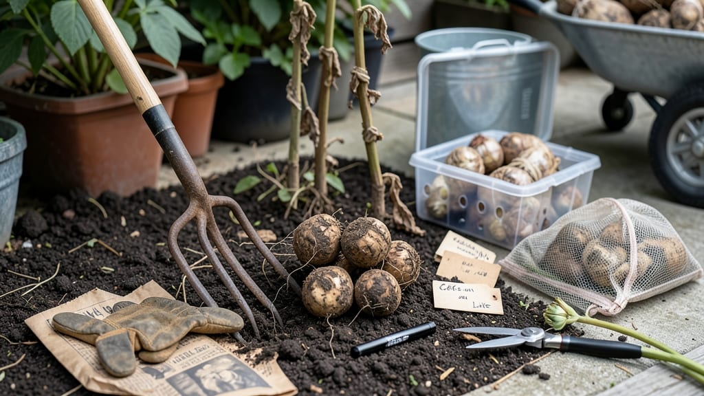 How to Dig Up and Store Dahlia Tubers: Foolproof Winter Survival Guide
