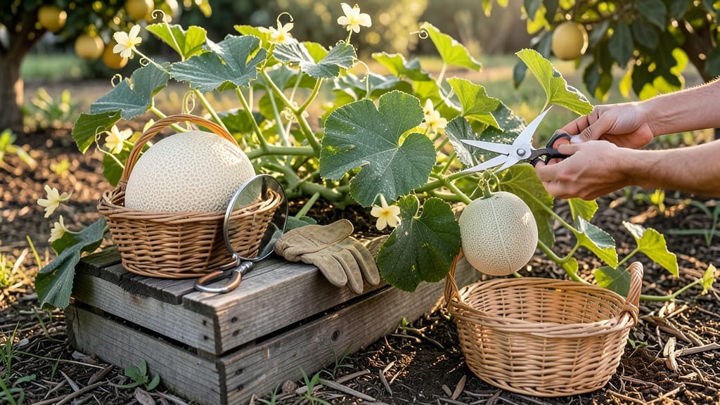 How to Know If Cantaloupe Is Ready to Pick: 3 Simple Ripeness Tests That Never Fail