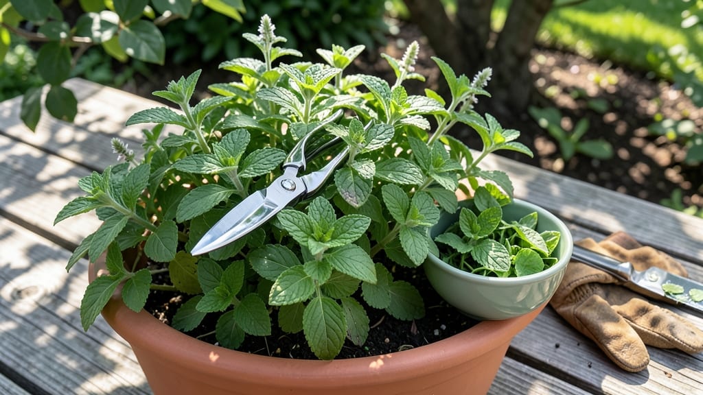How to Harvest Fresh Mint: When Leaves Are Largest and Most Flavorful