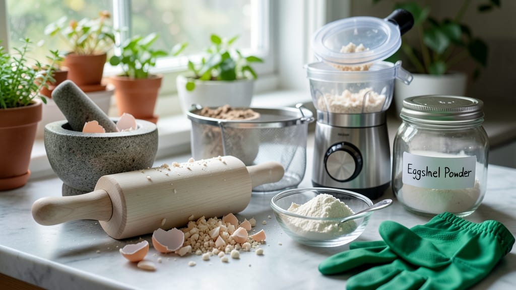 How to Crush Eggshells Into Powder: Zero-Waste Calcium Boost for Potted Plants