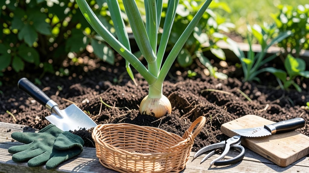 How to Harvest Onions at Home: Perfect Timing and Storage Secrets