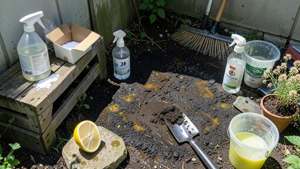 How to Get Rid of Cat Urine Smell Outside Naturally: Vinegar-Baking Soda Power Duo That Works Fast