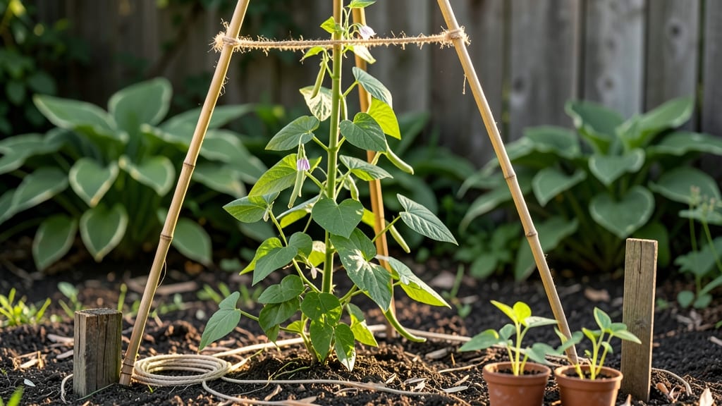 How to Make Green Bean Trellis: DIY Sturdy Support for Climbing Plants