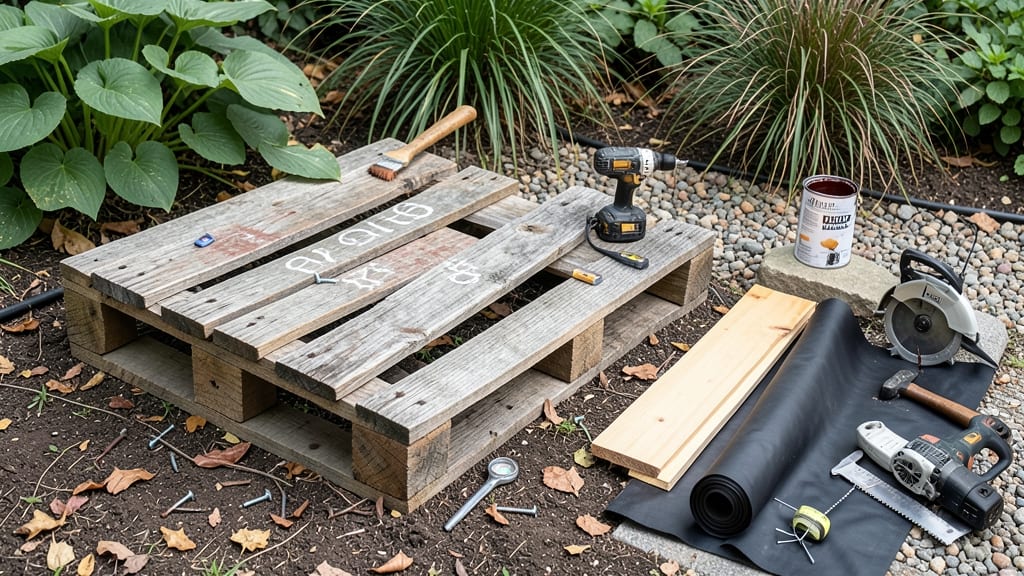 How to Build a Raised Garden With Pallets: Durable Planter in 2 Hours