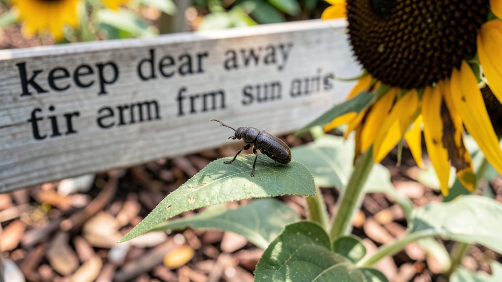 How to Keep Deer Away from Sunflowers: Spray-On Pepper Barrier That Works in Hours
