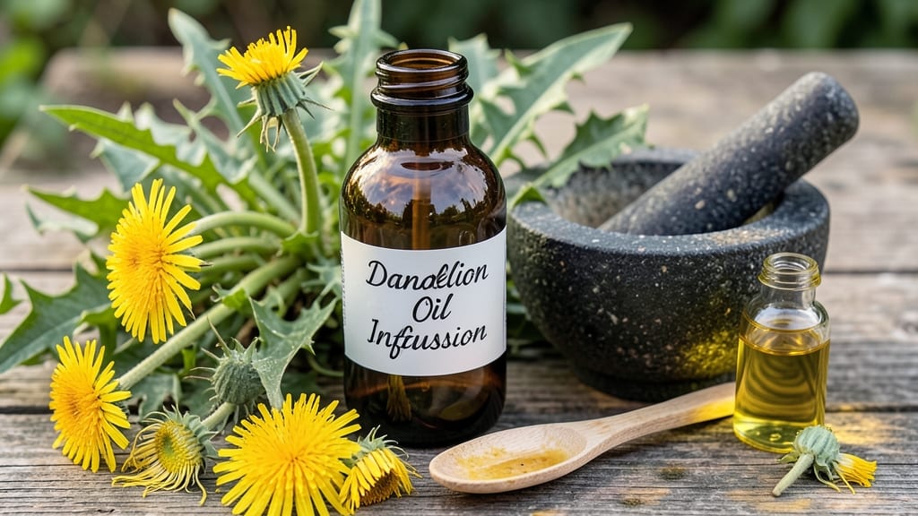 How to Make Dandelion Infused Oil: Sunshine-Infused Flavor for Herbal Remedies