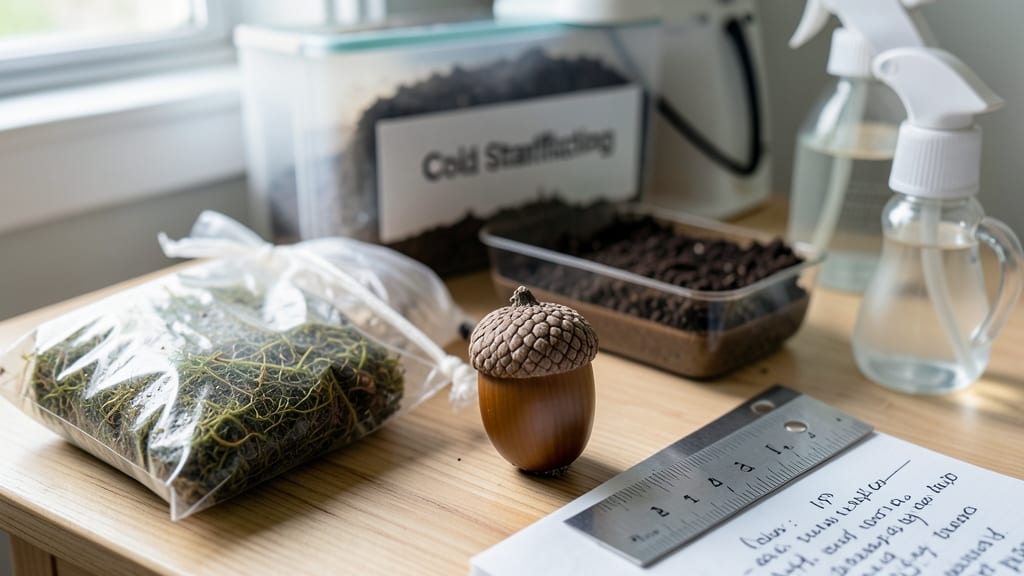 How to Germinate Oak Seeds: Cold Stratification Trick for Reliable Sprouts