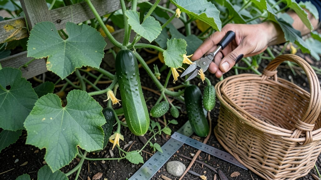 How to Know When to Pick Cucumbers: 3 Tactile Tests for Perfect Crunch