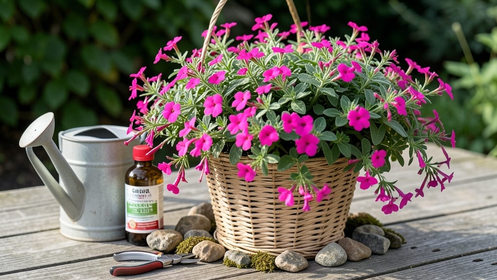 How to Care for Calibrachoa in Hanging Baskets: Thriving Tips for Nonstop Summer Color