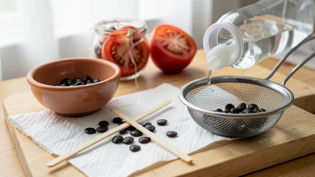How to Dry Out Tomato Seeds: Fermented Method for Year-Round Saving