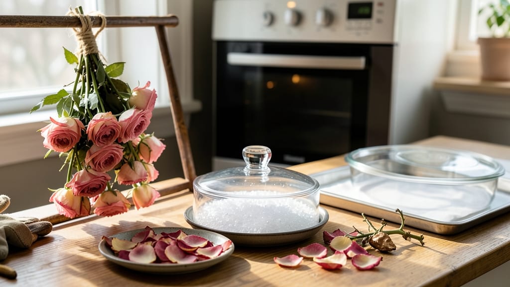 How to Dry Roses Properly: Preserve Petals With Perfect Flatness and Fragrance