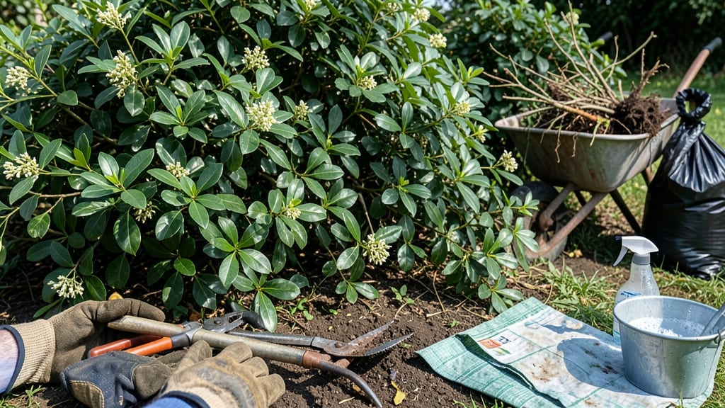 How to Get Rid of Privet: Glyphosate-Free Smothering for Good