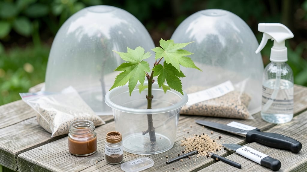 How to Clone a Japanese Maple Tree: Layering Method for Guaranteed Root Growth