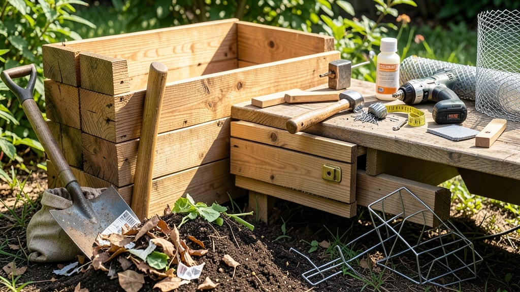 How to Make a Wooden Compost Bin: Step-by-Step DIY for Durable Garden Setup
