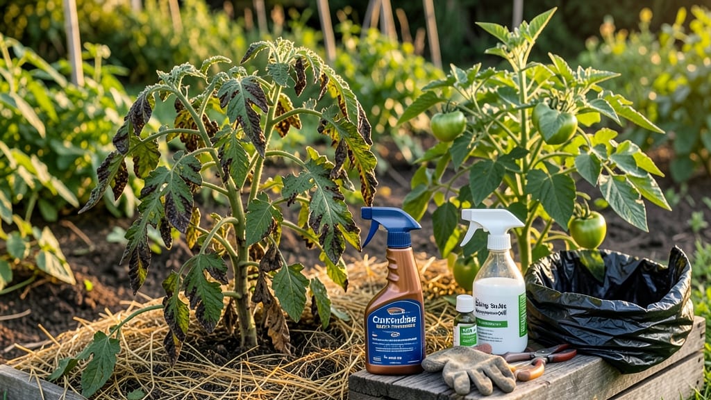 How to Get Rid of Blight on Plants: Boil-and-Pour Barrier for Permanent Fungus Block