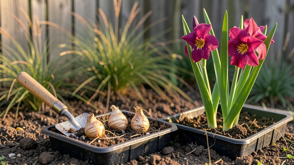 How to Grow Glads: Year-Round Blooms With Bold Orange and Purple Foliage