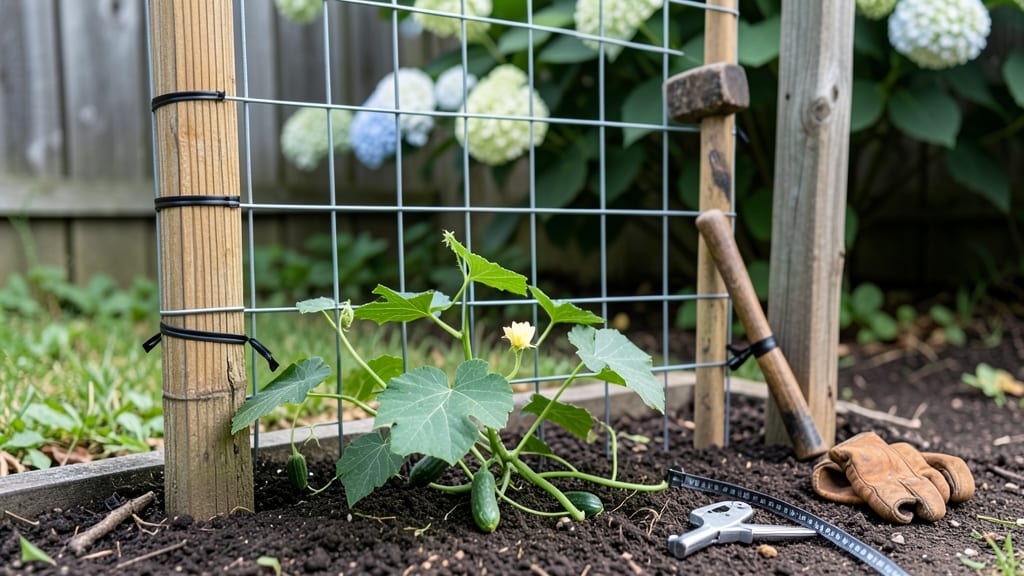 How to Build a Wire Trellis: Sturdy DIY Support for Climbing Plants