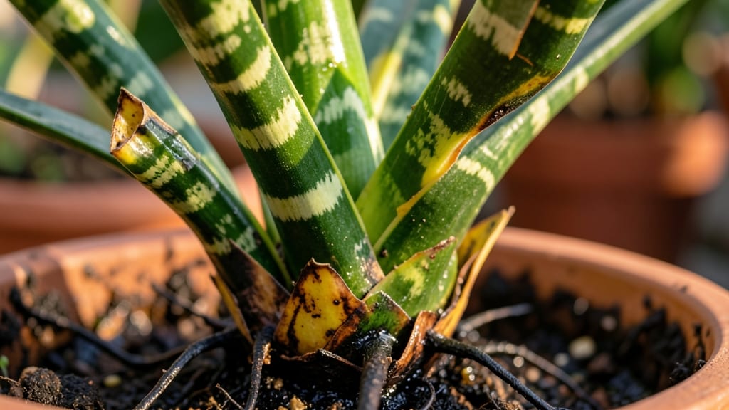 How to Fix Overwatered Snake Plant: Root Revival Through Drainage and Pruning