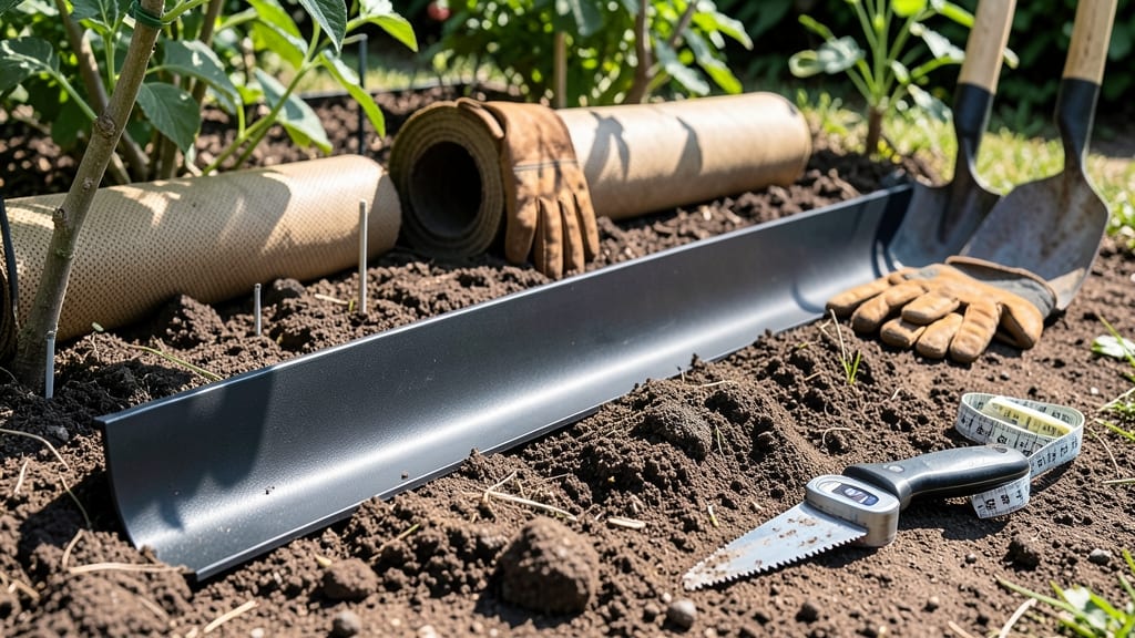How to Install No Dig Plastic Edging: Step-by-Step Guide for Neat Garden Borders