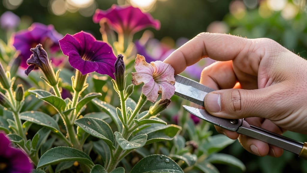 Deadheading for Longer Blooms