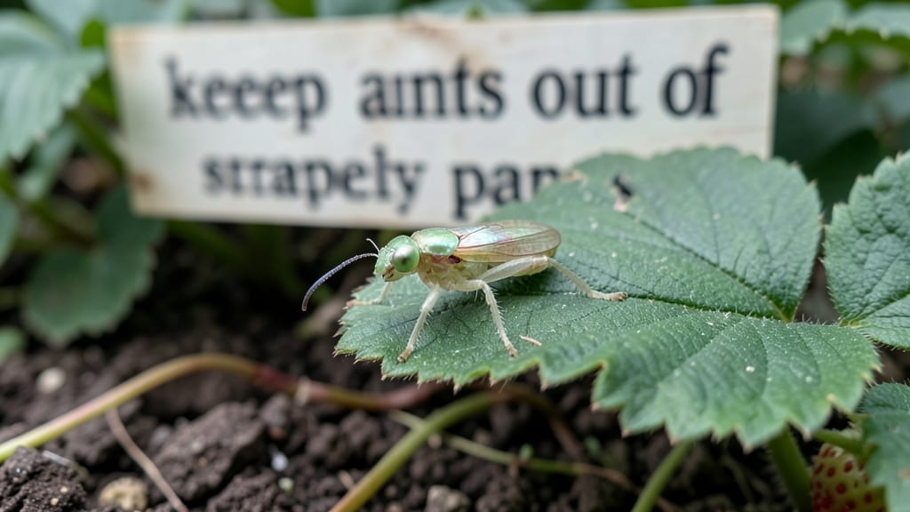 How to Keep Ants Out of Strawberry Plants: Diatomaceous Earth Barrier That Works Without Chemicals