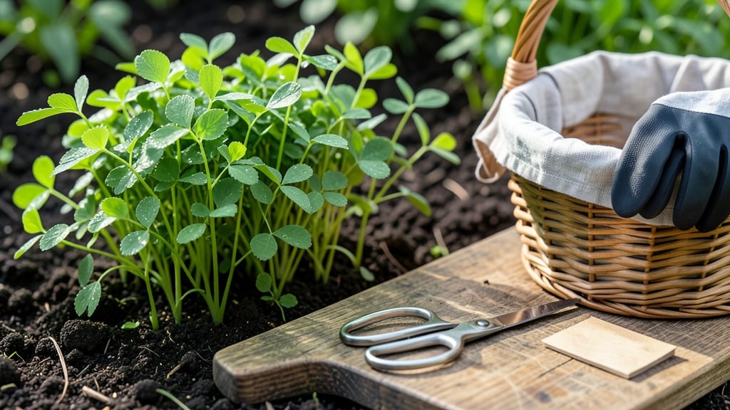 How to Harvest Pea Shoots: Gentle Snip for Maximum Regrowth