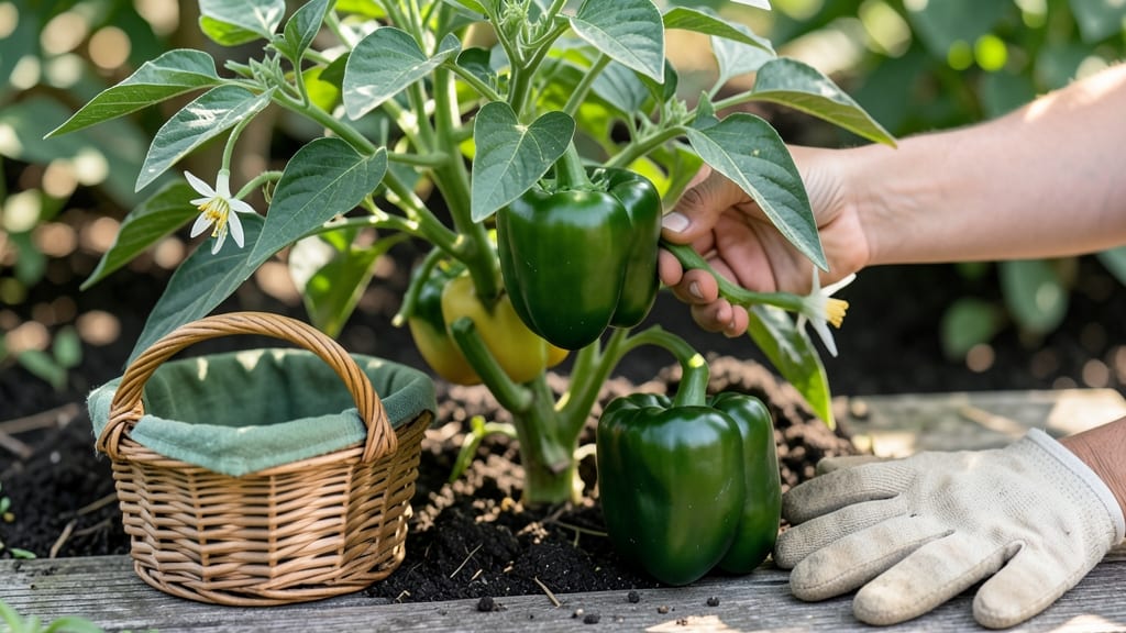 How to Know When to Pick Green Bell Peppers: Firmness, Color, and Size Checklist