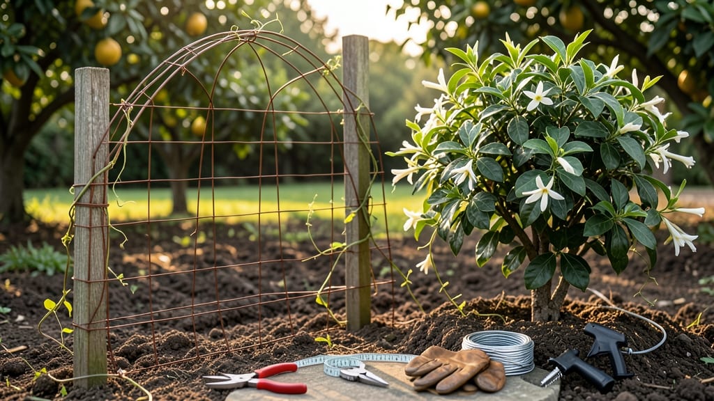 How to Make a Wire Trellis for Jasmine: Sturdy Support for Climbing Vines in Minutes
