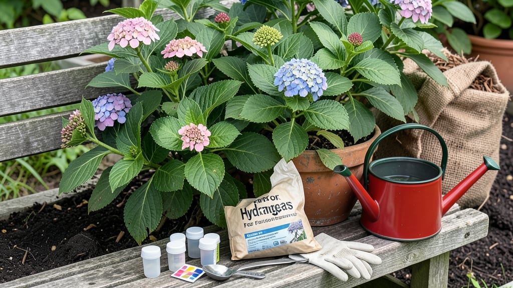 Hydrangea Color Change to Red: Acidic Soil Trick for Vibrant Blooms