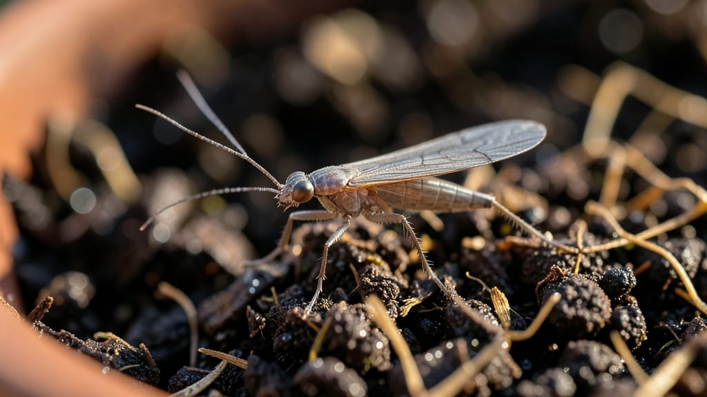 How to Get Rid of Fungus Gnats Outside: Boil-and-Pour Barrier That Stops Them Forever