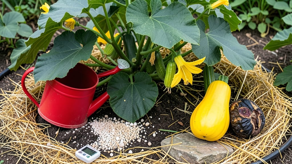 How to Fix Blossom End Rot on Squash: Calcium Boost That Prevents Future Cracks