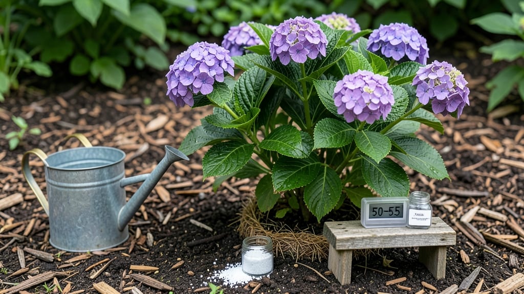 How to Make Hydrangeas Purple Naturally: Vinegar Soak for Vibrant Color Change