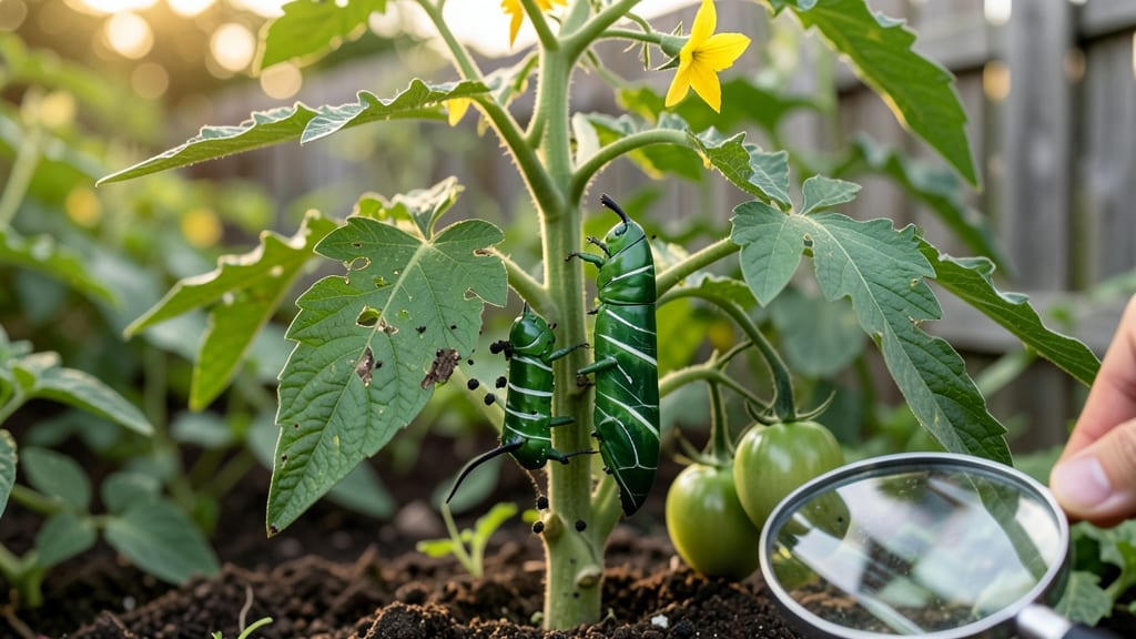 How to Find Hornworms: Nighttime Spotlight Hunt for Giant Green Caterpillars