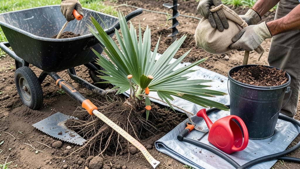 How to Dig Up a Palm Tree for Transplant: Stress-Free Roots and Perfect Relocation