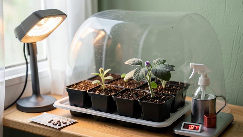 How to Germinate Eggplant Seeds Fast: Speed-Soaking Trick for 90% Sprout Success