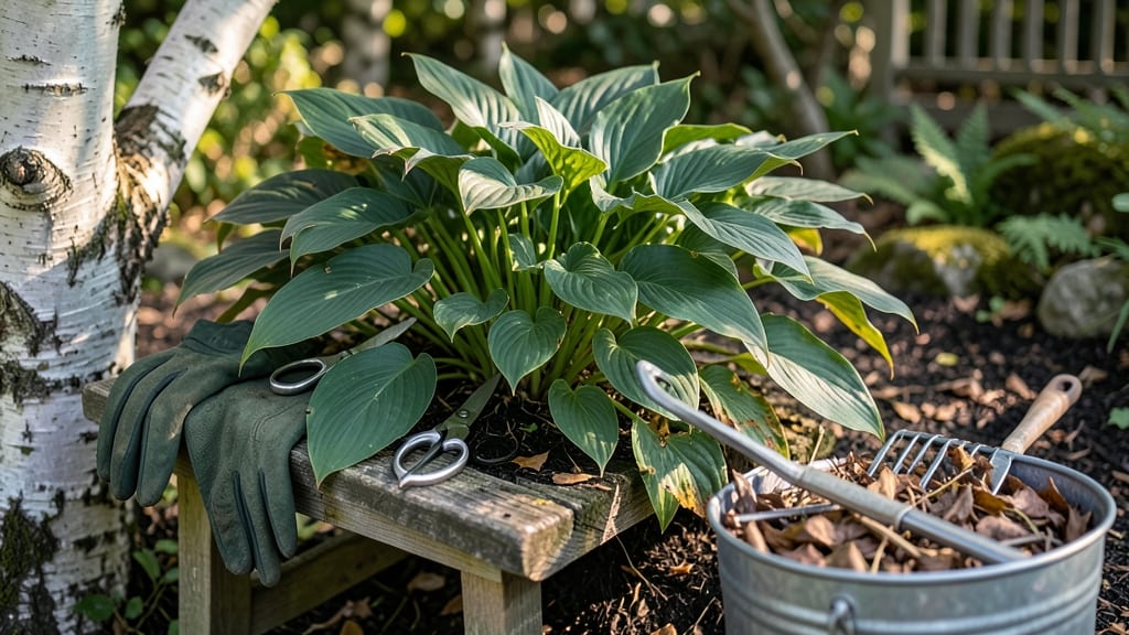 Hostas for Winter Cutting: Layered Protection Against Freeze Damage