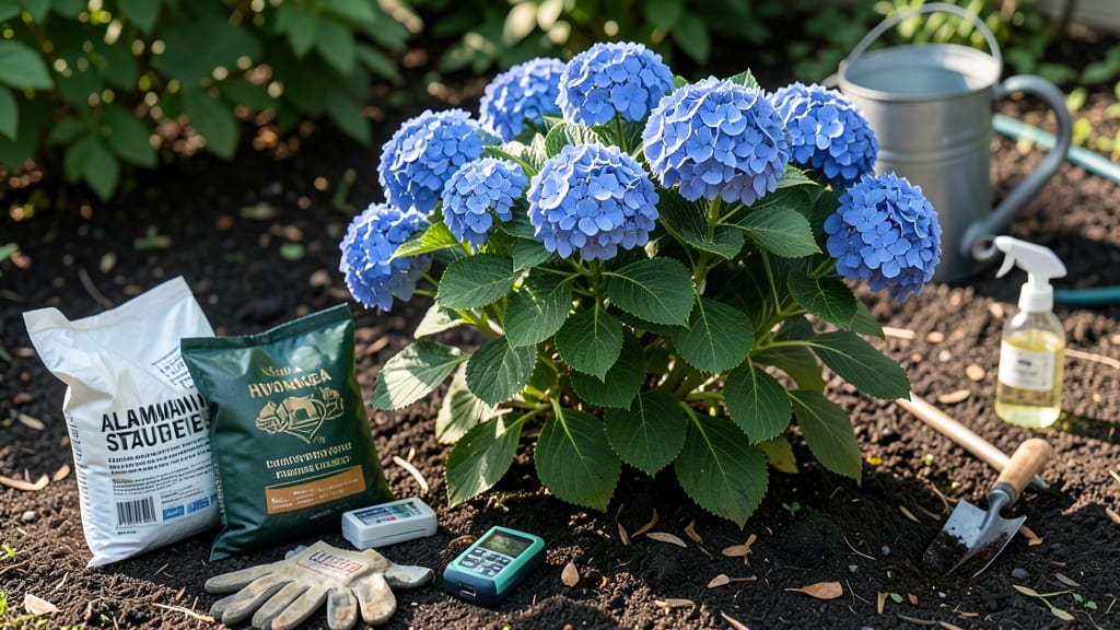 How to Change Hydrangea Color to Blue: Acidic Soil Secrets for Vibrant Blooms