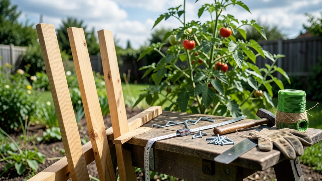 How to Build a Wooden Tomato Cage: Craft Sturdy Garden Towers in Under 2 Hours