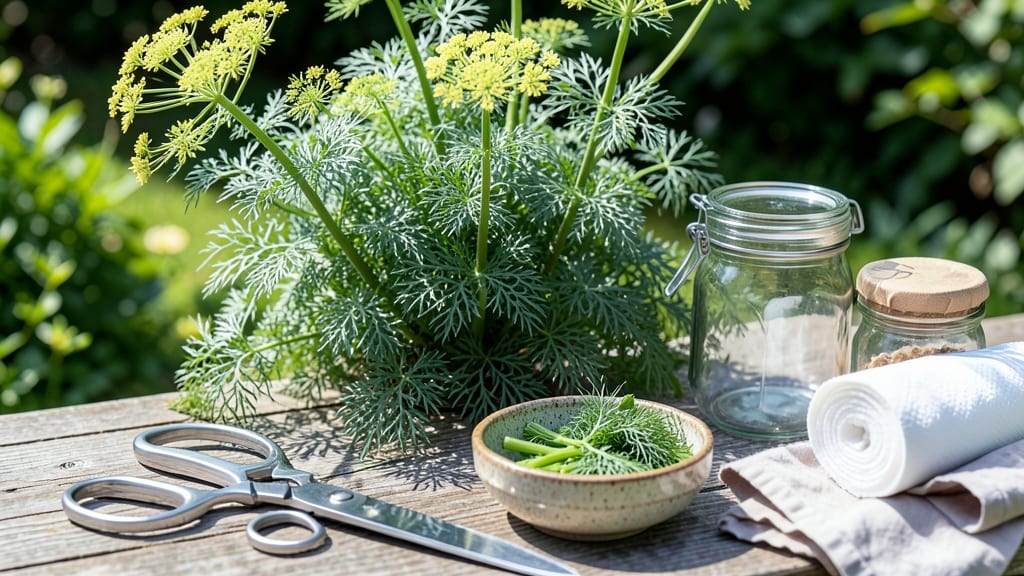How to Harvest and Store Fresh Dill: Peak Flavor Preservation Methods