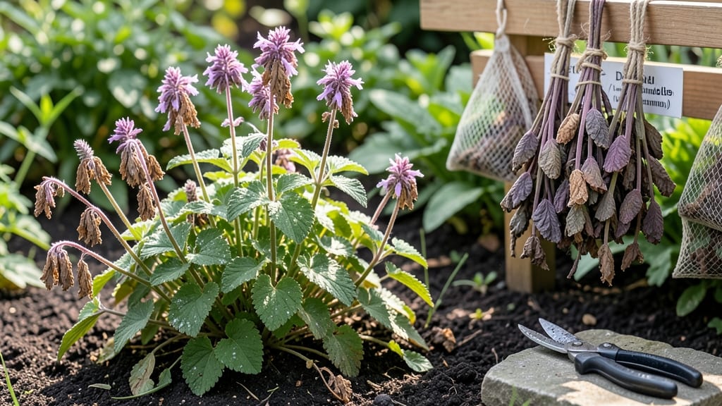 How to Dry Dead Nettle: Boil-and-Pour Barrier for Permanent Root Block