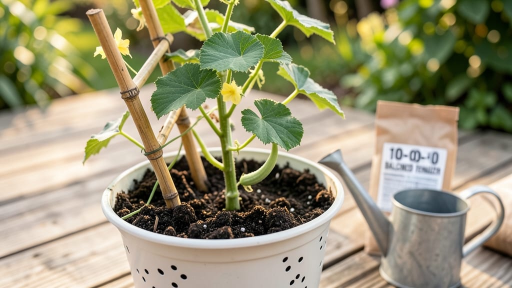 How to Grow Cucumbers in a 5-Gallon Bucket: Space-Saving Abundance for Balconies