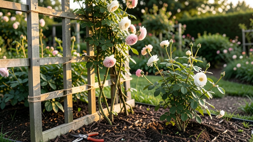 How to Make a Rose Trellis: Sturdy Arches for Climbing Roses in Minutes